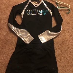 Gk cheer uniform gems